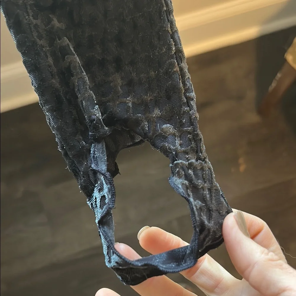 SKIMS Black Mesh Jumpsuit with keyhole back, built in gloves - Picture 8 of 15